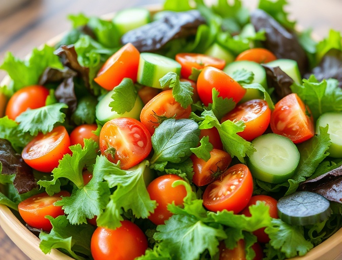 季節野菜のサラダ