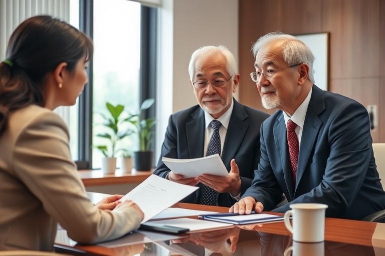 相続相談の様子